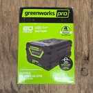 Greenworks 60V Hc 2.0AH Battery 2948702. Fixed Price $94.99.