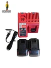 Energup 2PACK Lithium Rechargeable Battery With Charger For Milwaukee 48-11-1820. Fixed Price $53.81.