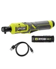 Ryobi FVH51K Usb Lithium-ion Ratchet With Battery And Charging Cable. Fixed Price $59.00.