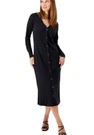 Candace Cameron Bure Regular Rib Knit Button Front Dress Medium (4141). Fixed Price $35.00.
