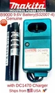 Makita B9000 (632007-4) Oem 9.6V 1.3AH Ni-cd Stick Battery For 6095D 5095D 4390D. Fixed Price $69.95.