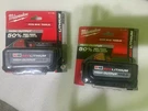 2 Pack New Milwaukee 48-11-1880 M18 High Output 18V 8AH XC8.0 Cordless Battery. Fixed Price $149.99.
