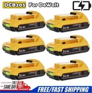 2.0/3.0/3.5AH For Dewalt 20V Max Lithium Ion Battery DCB200 DCB203 DCB204 DCB205. Fixed Price $67.99.