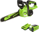 40V 12" Cordless Chainsaw With Battery & Charger - Ideal For Pruning Cleanup. Fixed Price $212.99.