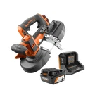 Ridgid R8604 Band Saw Kit Portable Lightweight Charger 4.0 Ah Lithium Ion Batry.. Fixed Price $189.95.