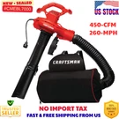 Craftsman CMEBL7000 450-CFM 260-MPH Corded Electric Backpack Leaf Blower. Fixed Price $79.99.
