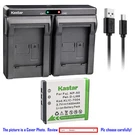 Kastar Battery Dual Charger For Kodak KLIC-7004 Playsport ZI10 ZI12 Camera. Fixed Price $15.99.