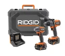 Ridgid 18V Brushless Lithium-ion Combo Kit Hammer Drill Impact Driver R92082. Fixed Price $199.99.
