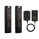 Shentec 2 Pack Ni-mh 4000MAH 9.6V Battery Compatible With Makita 9000 90.... Fixed Price $70.46.