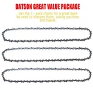 6" Chains For Milwaukee M12, 2527-20,CRAFTSMAN CMCCSL621D1,REMINGTON,KOBALT R28. Fixed Price $20.99.