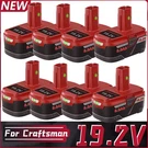8 Pcs 19.2VOLT For Craftsman C3 Diehard Lithium Battery 11375 PP2030 New Pack. Fixed Price $166.84.