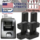 For Snap On 14.4V Battery CTB8174 CTB8172 CT861 CT825 CTS761 Micro Lithium 2.5AH. Fixed Price $209.90.