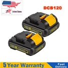 2PACK For Dewalt DCB120 Volt Max Lithium Ion Battery DCB127-2 DCB121 Tool. Fixed Price $20.19.