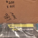 Ryobi Lithium-ion 8AH Rechargeable Replacement Battery For Power Tools. Fixed Price $180.00.