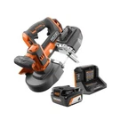 18V Cordless Compact Band Saw Kit With (1) 4.0 Ah Battery Charger Lightweight. Fixed Price $309.45.