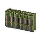 12 Aa Pack Battery Caddy (military Green) By Storacell. Fixed Price $7.95.