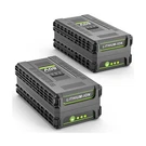 2 Packs 80V 3.5AH Lithium Battery Replace For Greenworks GBA80400.... Fixed Price $181.25.