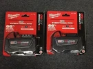 2 Pcs Milwaukee 48-11-1850 M18 Xc 5.0 Ah Volt Capacity Battery New In Pack. Fixed Price $102.99.