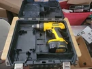 Dewalt DW991 14.4V Nicad 3/8" Cordless Drill Tool Battery And Case Only.. Fixed Price $26.24.