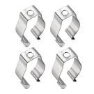Uxcell T8 Clips Holder Bracket For Led Light 4 Count (pack Of 1), Silver. Fixed Price $8.55.