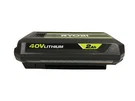 Ryobi 40V Li-ion 2AH Battery OP40204VNM. Fixed Price $34.95.