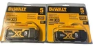 Packs New Dewalt DCB205 20V Max Xr 5.0AH Lithium-ion Battery For Tools Us. Fixed Price $69.99.