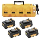 Teenpower 4PACK 20V Max Battery Replacement Dewalt 5.0AH DCB104 Charger. Fixed Price $129.95.