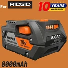 1PACK For Ridgid R840087 8.0AH Lithium Battery Rigid 18VOLT R840085 Power Tools. Fixed Price $48.81.