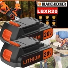 2PACK For Black Decker 20V Max* 2.0 Ah Lithium Battery LBXR2020-OPE. Fixed Price $29.00.