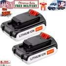 Pack 3.8AH Max For Black & Decker 20VOLT Lithium Battery LBXR20 LB2X4020. Fixed Price $28.98.