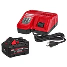 Milwaukee Tool 48-59-1881 M18 Redlithium Forge XC8.0 Starter Kit. Fixed Price $249.00.