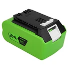 Banshee Battery For Greenworks 24V/48V 5.0AH Chainsaws, Blowers, Edgers, Mowers. Fixed Price $74.90.