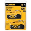 2025 Date Pack Dewalt DCB205-2 20V Max Premium Lithium-ion 5.0AH Battery New. Fixed Price $70.93.