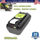 6.0AH Battery For Ryobi Volt Lithium OP403A P317 OP406A OP401 OP400A. Fixed Price $36.99.