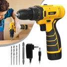 Steelite 12V Max Li-ion Cordless Impact Drill Driver Set With 2000MAH Battery. Fixed Price $29.99.