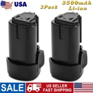 2X 3.5AH 12V Li-ion Battery For Porter Cable PCL12C PCL120MTC PCL120DD PCL12BLX. Fixed Price $42.89.