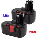 2PACK Volt 4.8AH Battery For Bosch BAT025 BAT180 BAT181 BAT189 BAT026 BAT160. Fixed Price $25.18.