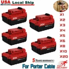 For Porter Cable PCC685L 20V Max Lithium Battery PCC680L PCC682L Tools 6.0AH. Fixed Price $75.98.