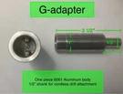 Gfa Industrial Rubber Door Operator Cordless Drill Adapter, Direct Drive Tool. Fixed Price $72.23.