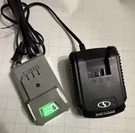 Snow Joe Starter Kit 24V-2AMP-SK1R 24-VOLT Ion 2.0-AH Battery And Charger. Fixed Price $42.99.