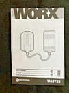 Worx Battery Charger Owner's Manual For Model WA3733. Fixed Price $9.99.