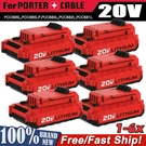 8000MAH 20 Volt Lithium-ion Battery For Porter Cable Max PCC685L PCC680L. Fixed Price $98.97.