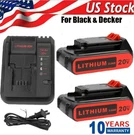 20V Max Lithium Battery / Charger Replacement For Black & Decker LBXR20 LBX20. Fixed Price $154.00.