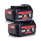 Biswaye 2-PACK 20V 6AH Lithium-ion Battery DCB206-2 For Dewalt Power Tools. Fixed Price $83.99.