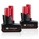 Kunlun Pack 12V 6500MAH Replacement Battery Compatible For Milwaukee L.... Fixed Price $57.81.