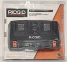 Ridgid AC840094 18V Dual Sequential Fast Charger Usb GEN5X New. Fixed Price $104.98.