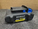 Kobalt Kxb 424-03 Genuine 24V Max 4.0 Ah Ultimate Output Lithium-ion Battery. Fixed Price $34.11.