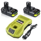 Masione 3.6AH 2PACK Lithium P102 Replacement For Ryobi 18V Battery And Charger. Fixed Price $72.30.
