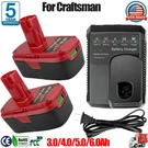 19.2V 6.0AH Xcp 130279005 Lithium Battery Charger For Craftsman PP2030 35702. Fixed Price $45.00.