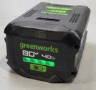Greenworks 80V 4.0AH Lithium-ion Battery 288WH BAB742. Fixed Price $84.99.
